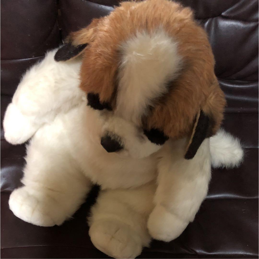 17年前の、セントバーナードのぬいぐるみ