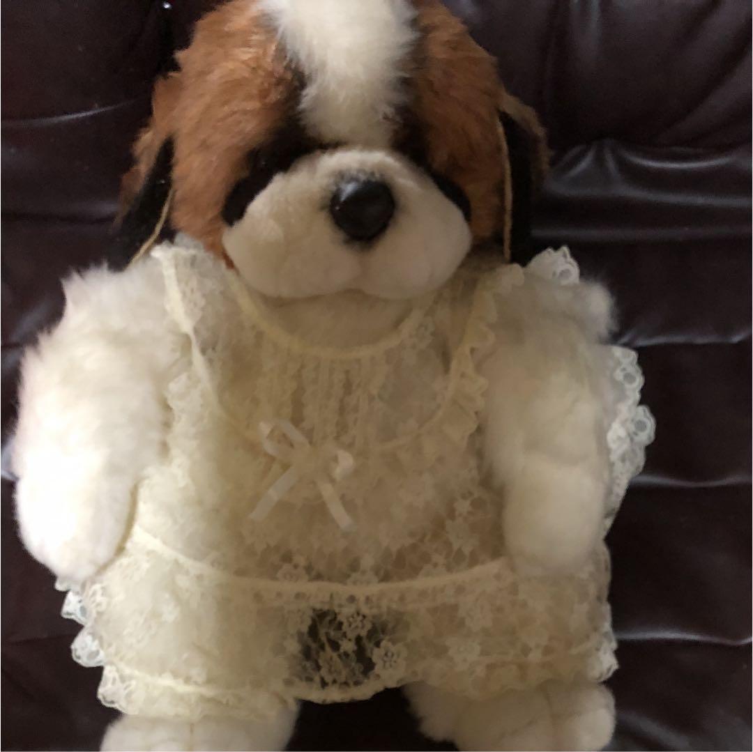 17年前の、セントバーナードのぬいぐるみ