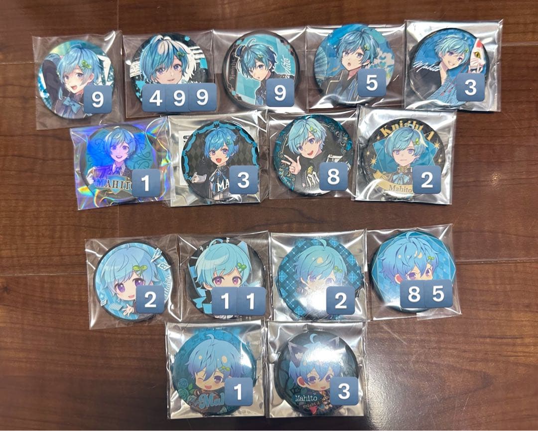 まひとくん。 缶バッジ まとめ売り