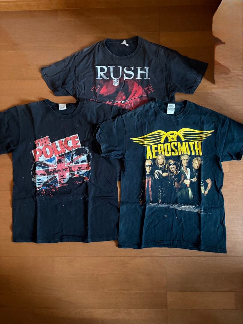 バンドTシャツ　3点セット