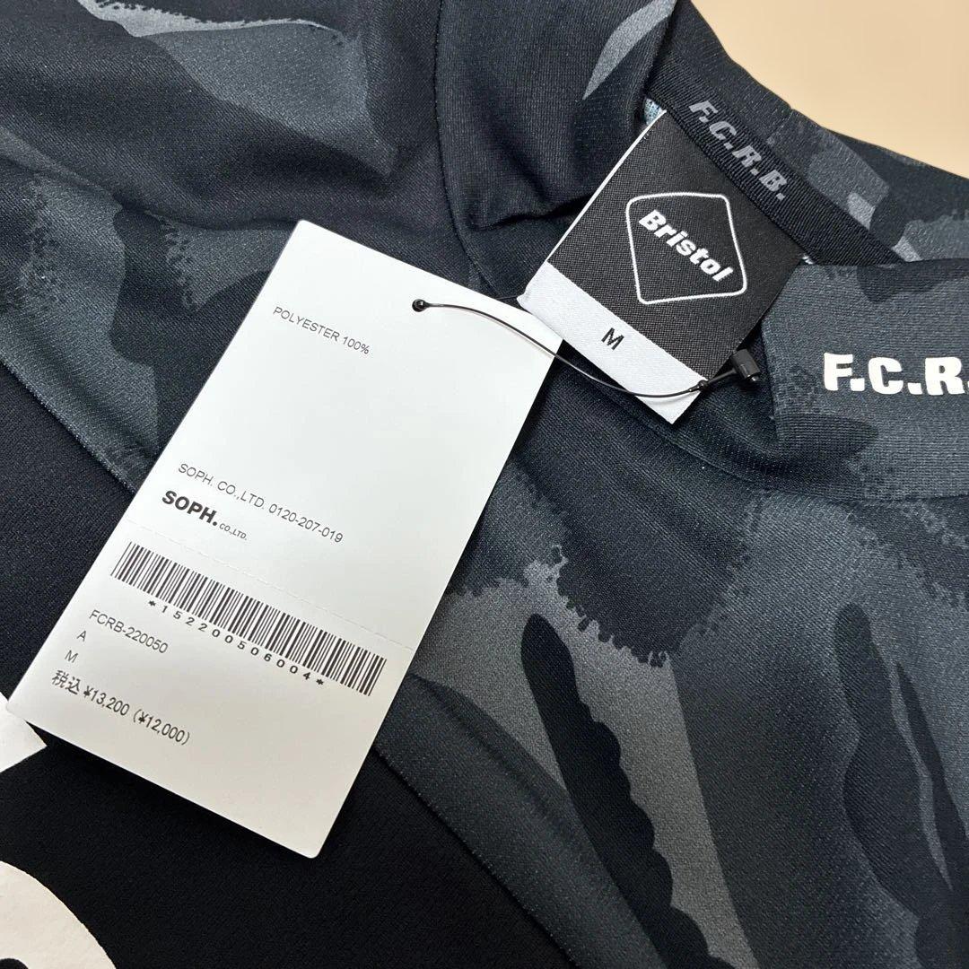 FCRB モックネック半袖シャツ M
