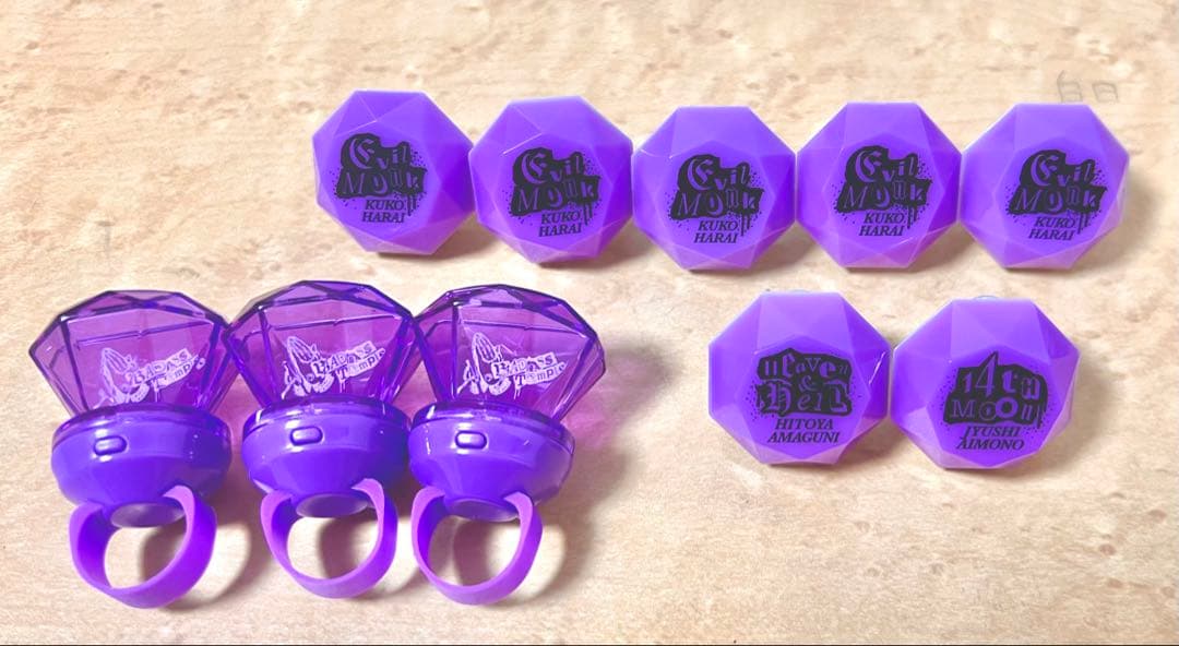 ヒプノシスマイク　リングライト　Bad Ass Temple ヒプマイ