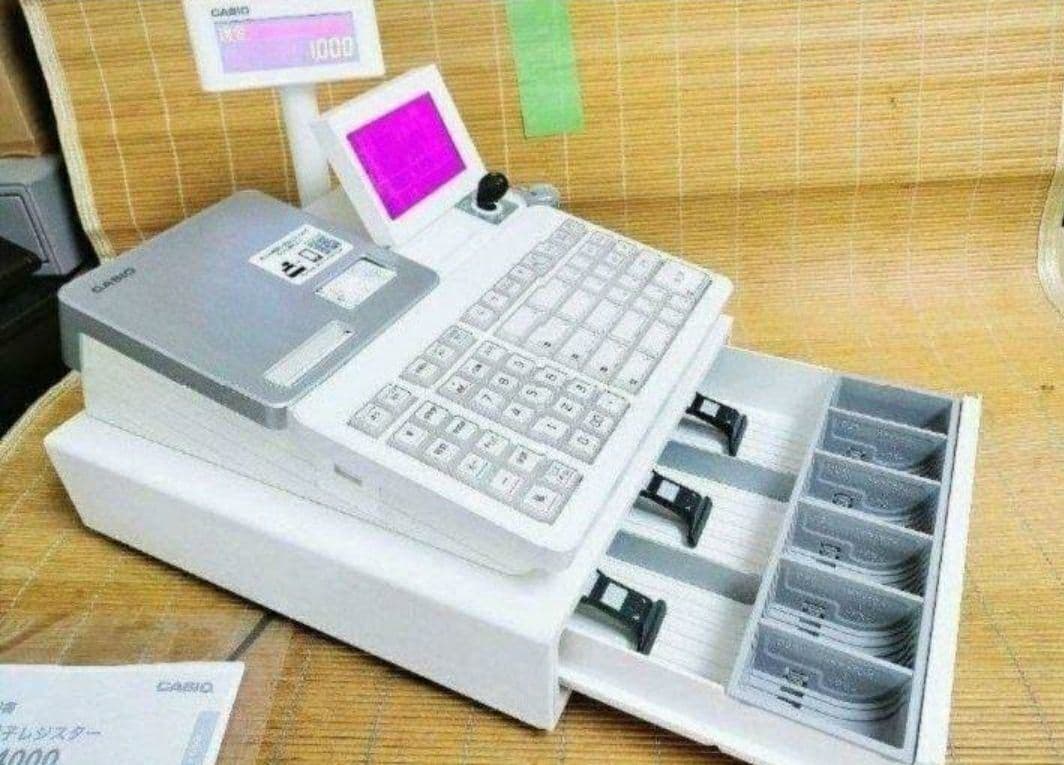 カシオレジスター　SR-S4000　スマホ連携Bluetooth　929696