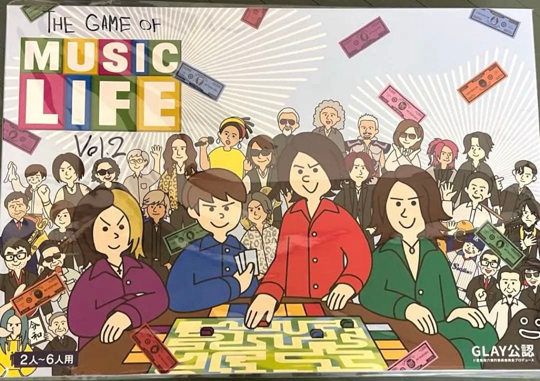【新品未開封】GLAY THE GAME OF MUSIC LIFE Vol.2