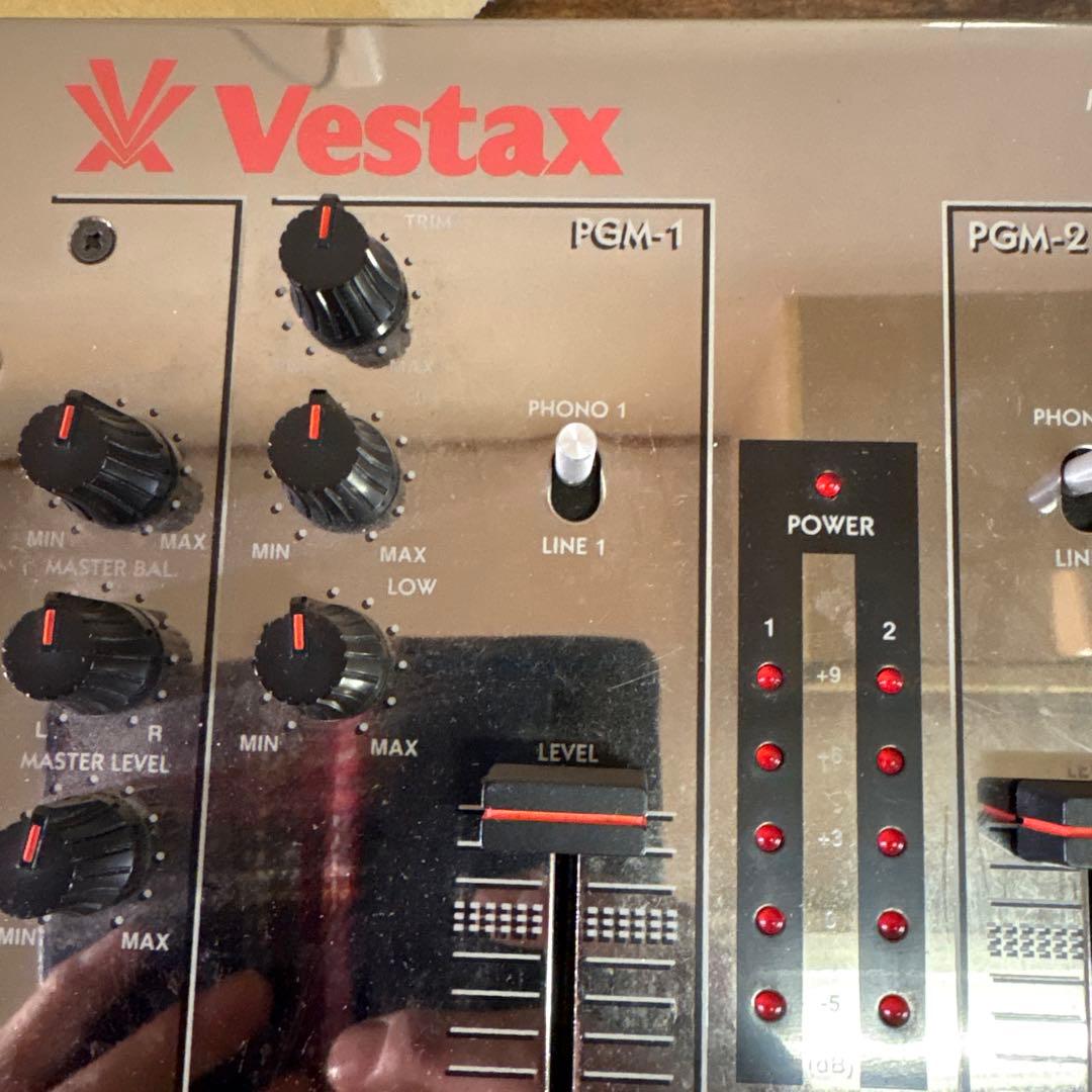 DJミキサー\"VESTAX\"PMC-03A純正アダプターつき！通電確認済み！