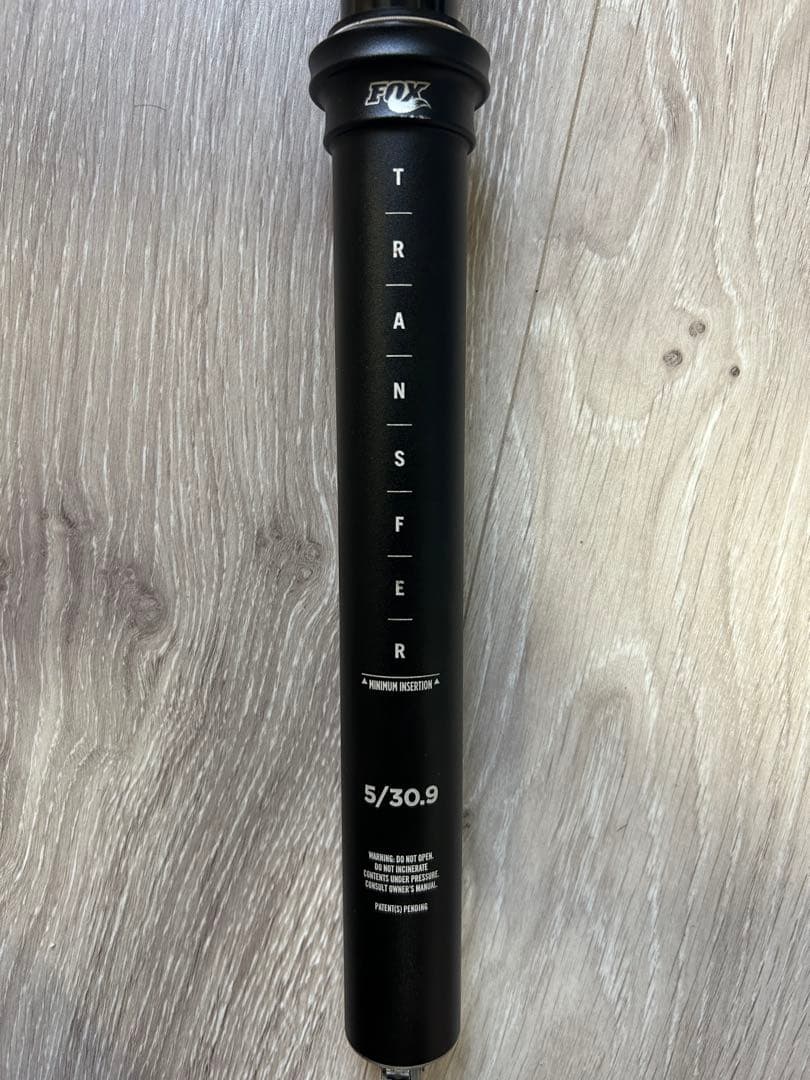 FOX Transfer 125 travel 5/30.9 黒