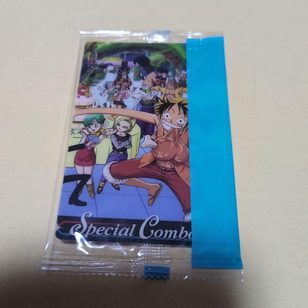 新品未開封　ドラゴンボールXワンピース 40th コラボカード　スペシャルカード