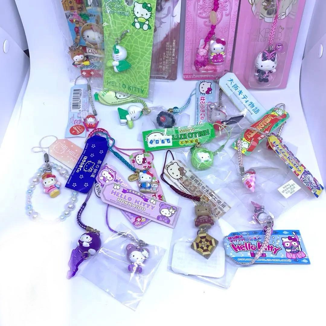 ご当地キティ　ストラップ　700点以上　レア　ロリータ　和菓子シリーズ　コラボ