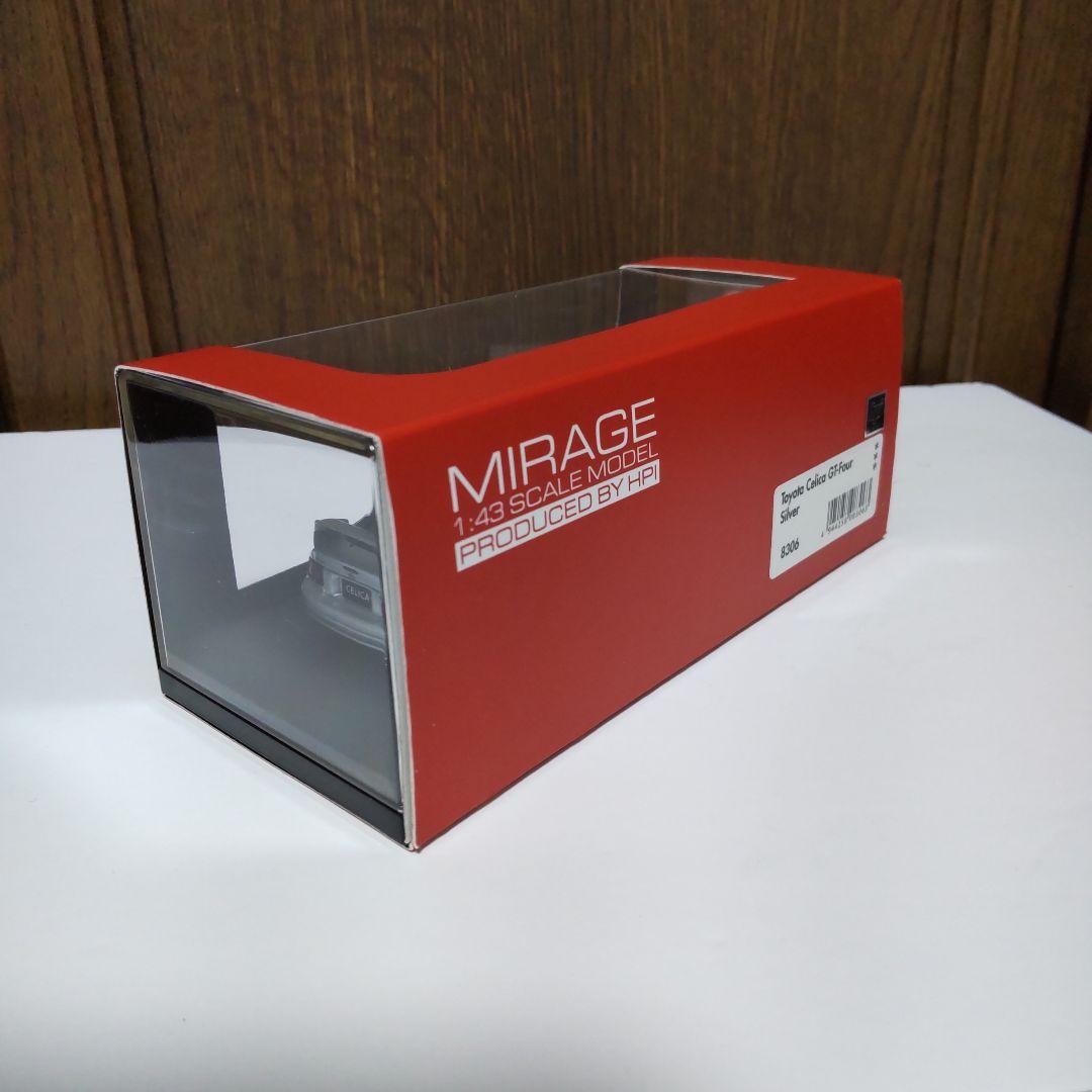 トヨタ セリカ GT-Four シルバー 1/43 hpi ミラージュ