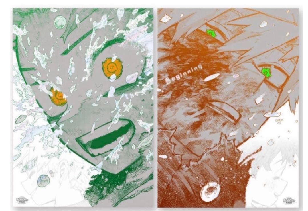 し*じ様 ヒロアカ 僕のヒーローアカデミア ヒロアカ展 ポスター beginni