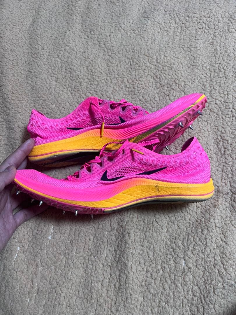 Nike スパイクシューズ ピンク イエロー