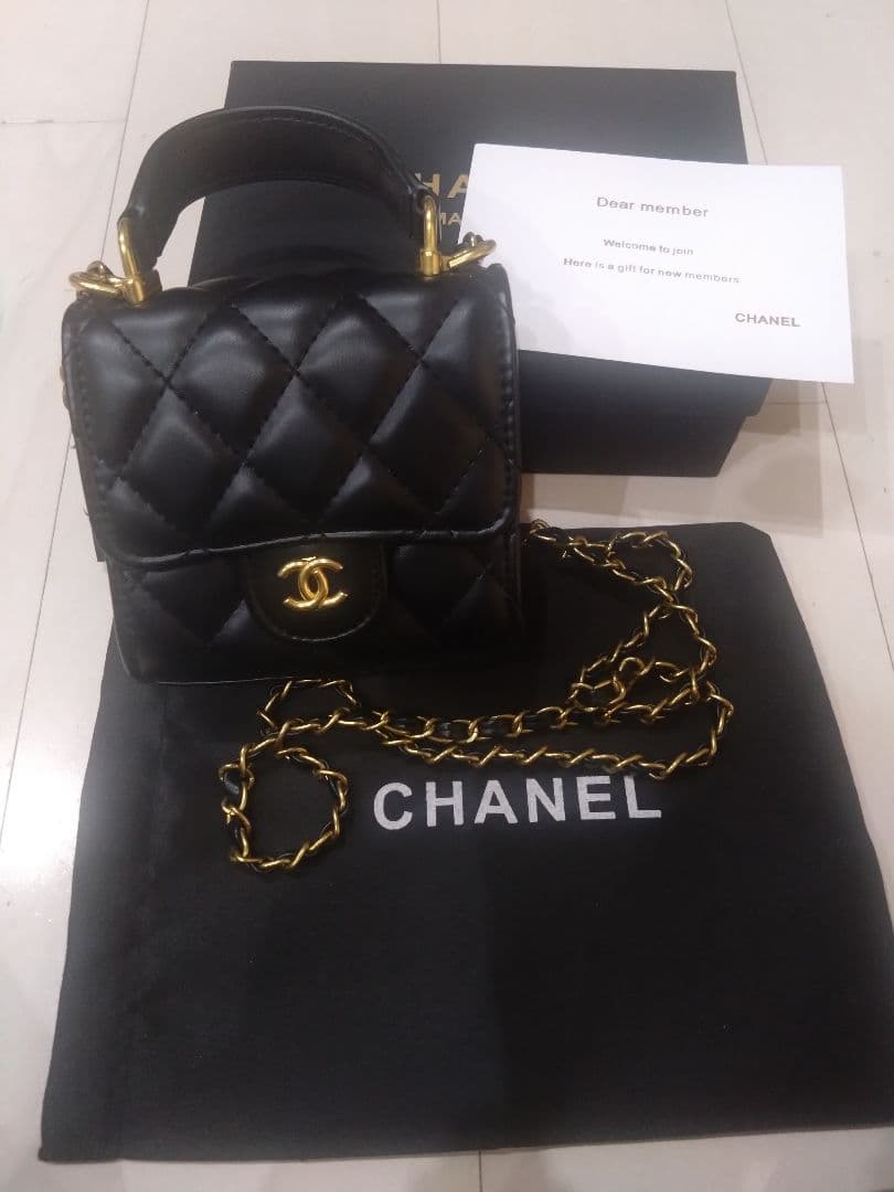 新品未使用★CHANEL ノベルティミニ チェーンバッグ