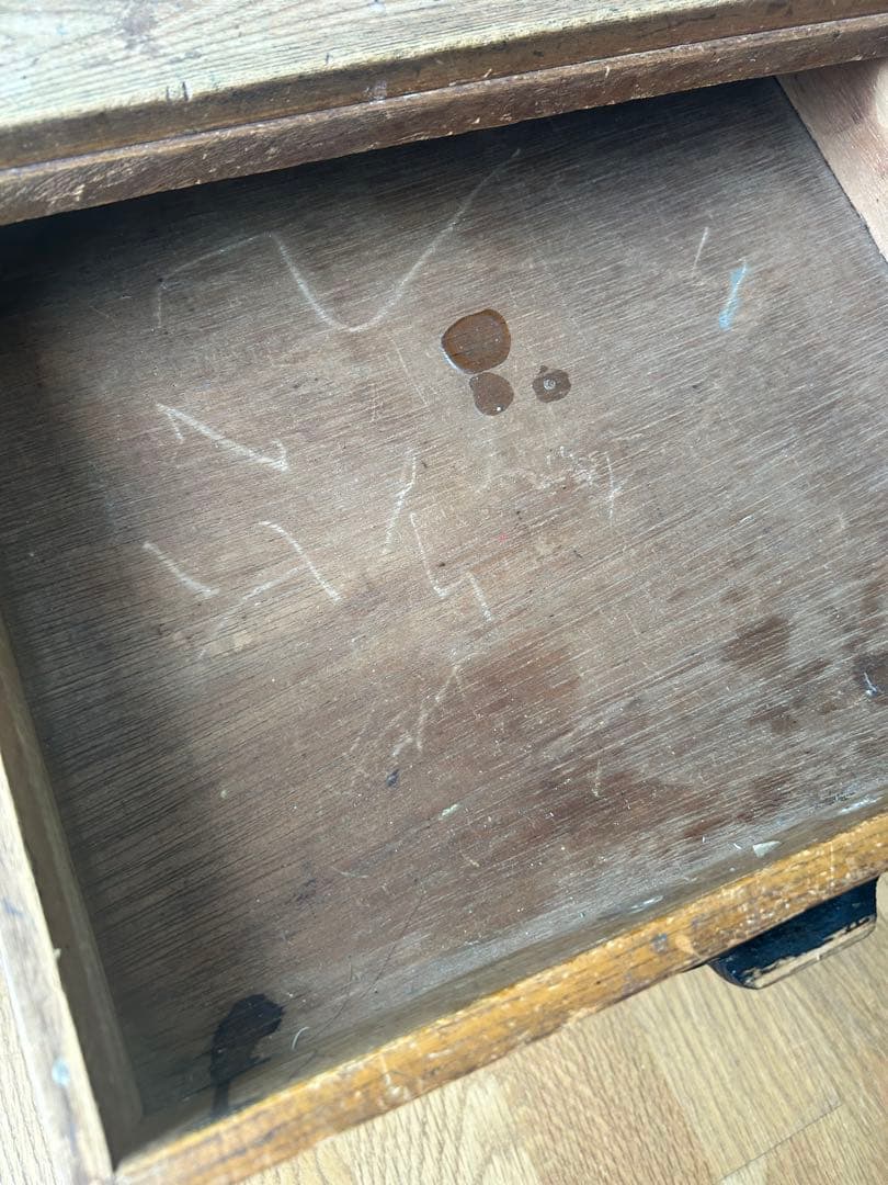 文机　座卓　レトロ　アンティーク　引き出し　テーブル　机