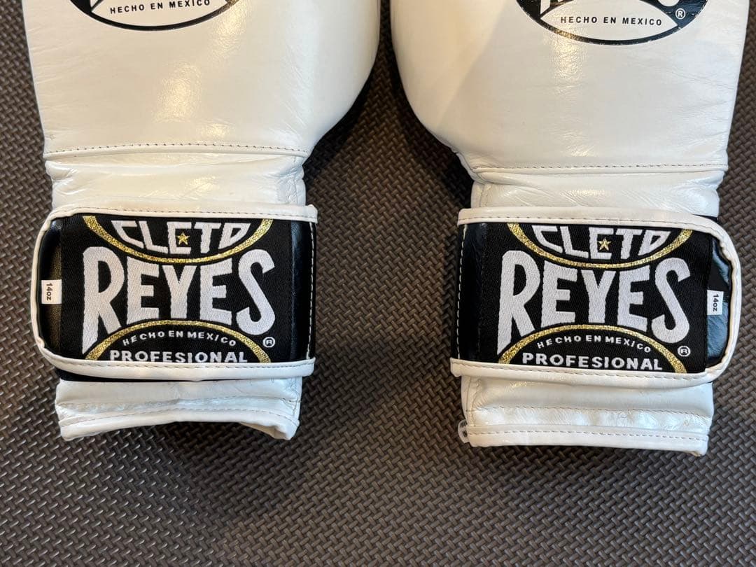 CLETO REYES レイジェス グローブ 14オンス レザー 白　ホワイト