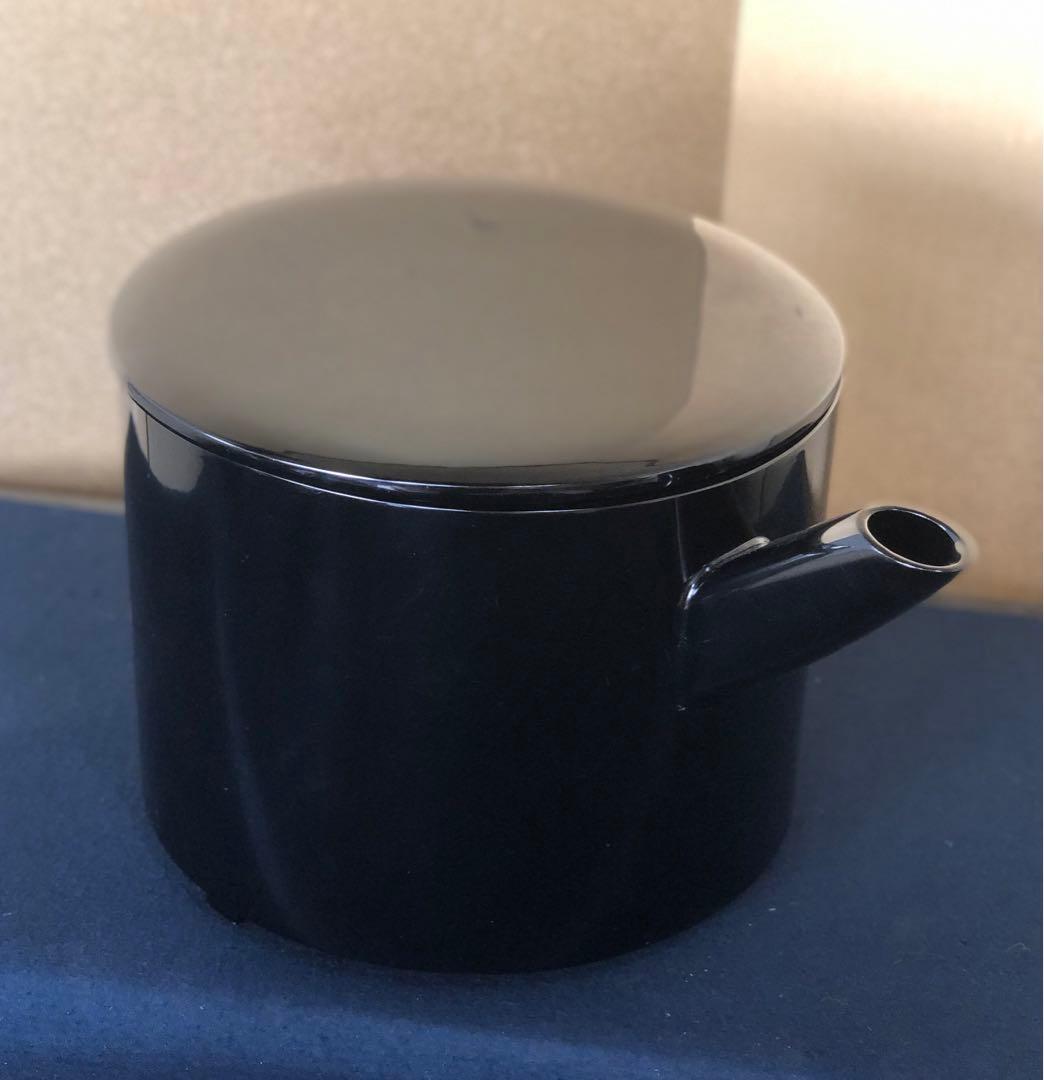 《レ》輪島塗 大口水指 塗師 茶平一斎 表千家永田宗伴 花押 260128く2