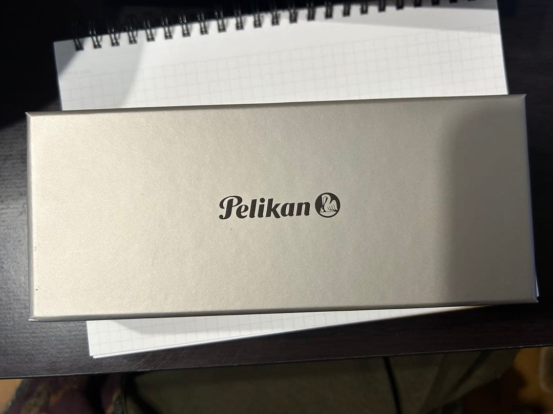 ペリカン万年筆　M200 マーブルブルー　中字(M)