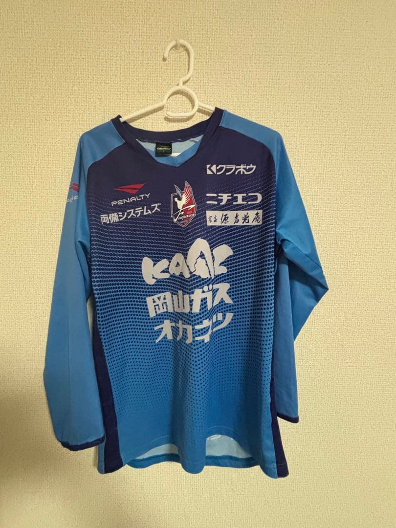 PENALTY ファジアーノ　長袖シャツ L 青