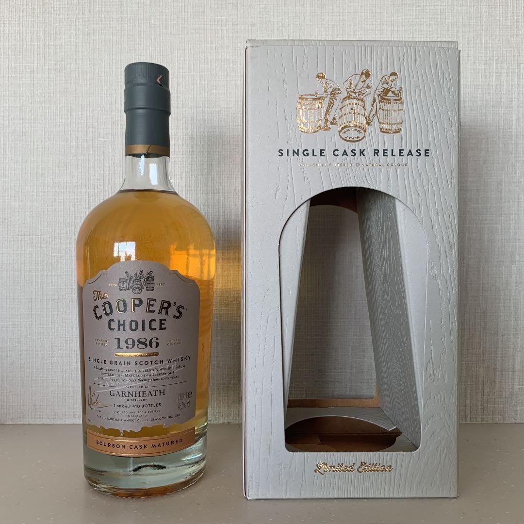 希少　クーパーズ チョイス グレンヒース 28年 1986