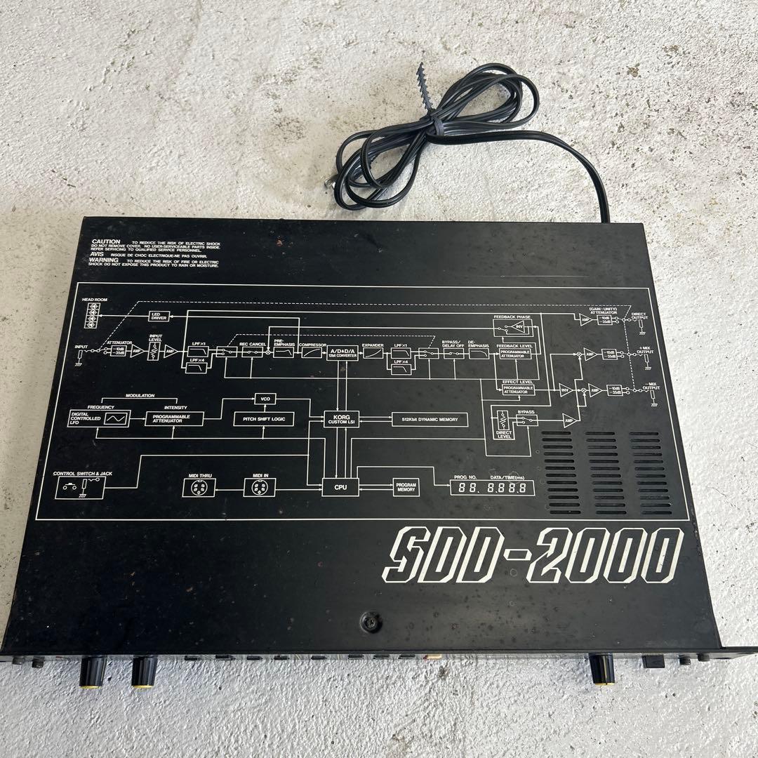 KORG SDD-2000（デジタルディレイ／ギターエフェクター）