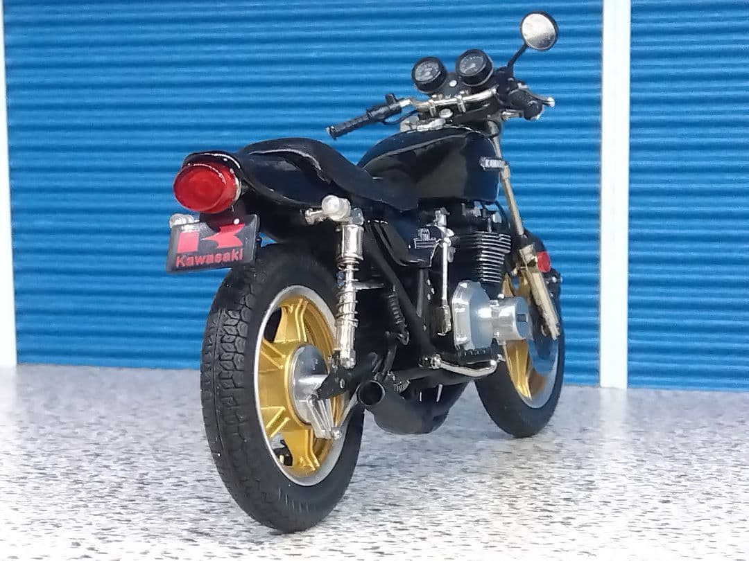 1/18ミニカー マルサン鉄馬プロジェクト カワサキ 750RS ZⅡ カスタム