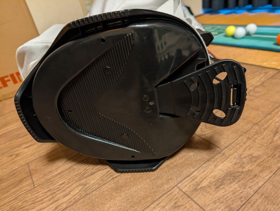 ブリーフィングゴルフキャディバッグ 限定CR-4 ホリデーコレクション 白×赤