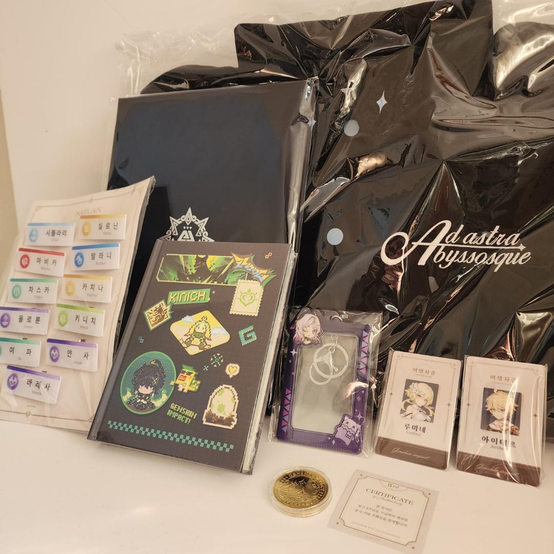 ★期間限定★ 原神 韓国 カフェ ナタ 5周年記念 豪華セット ジャケットL