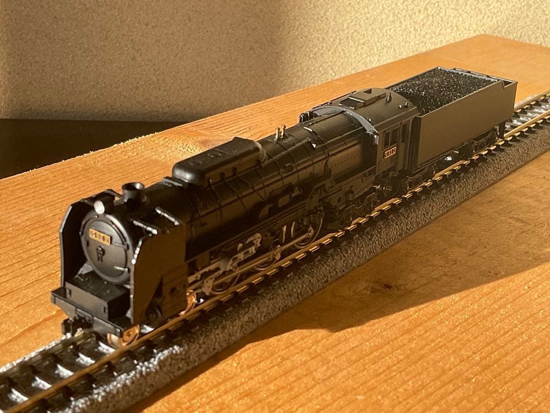 KATO 蒸気機関車C62 C57 C58 D51(客車6両パワコンおまけ付)