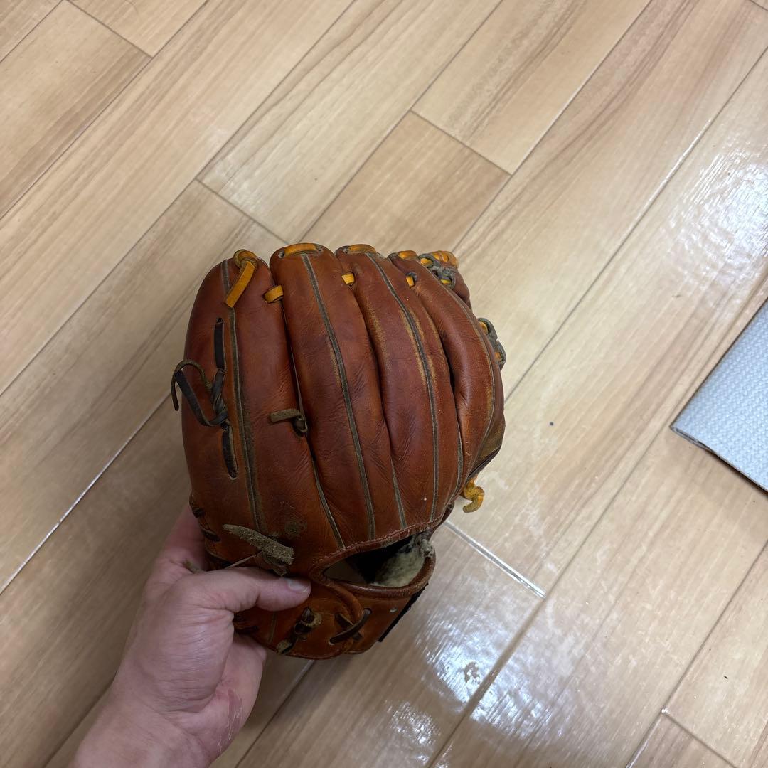 ATOMS ブラウン 硬式グローブ