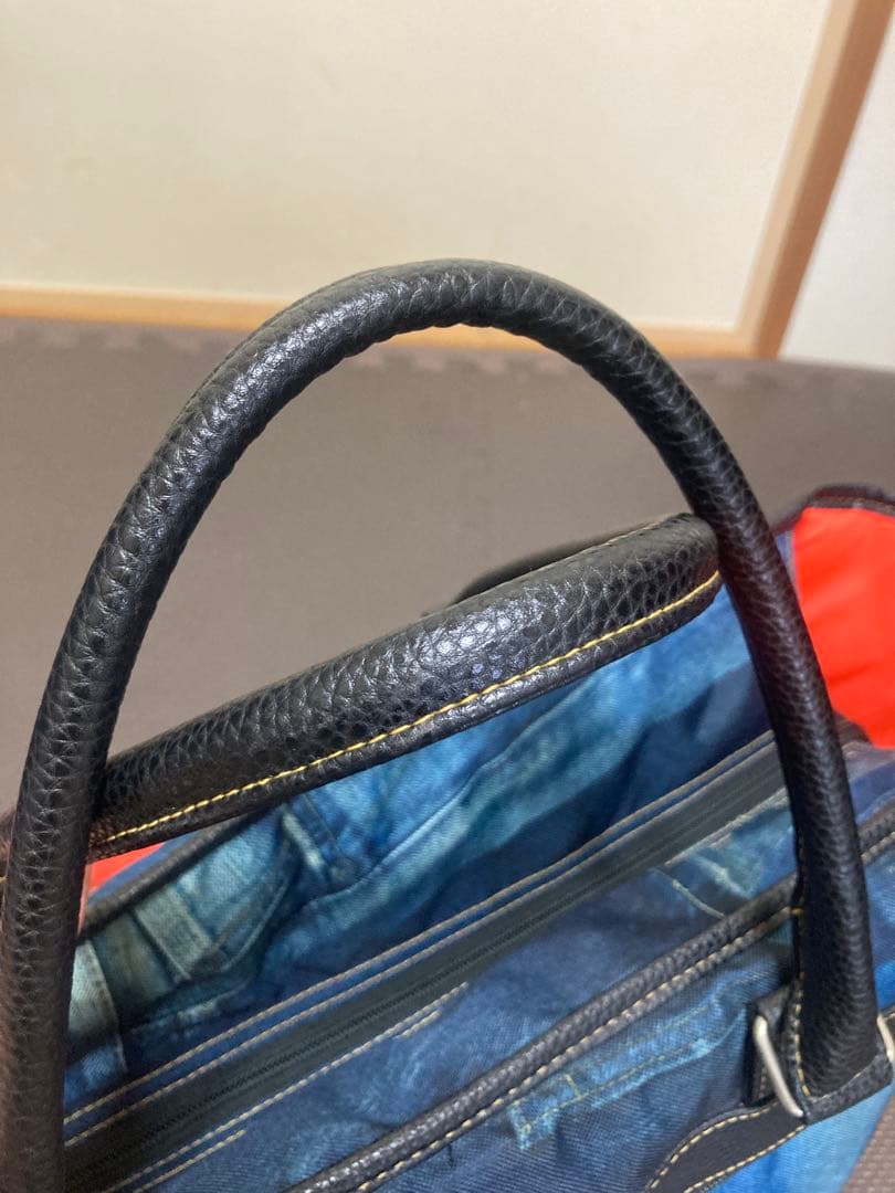 【しん】EDWIN GOLF デニム風キャディ• サブ•ボストンバッグ3点