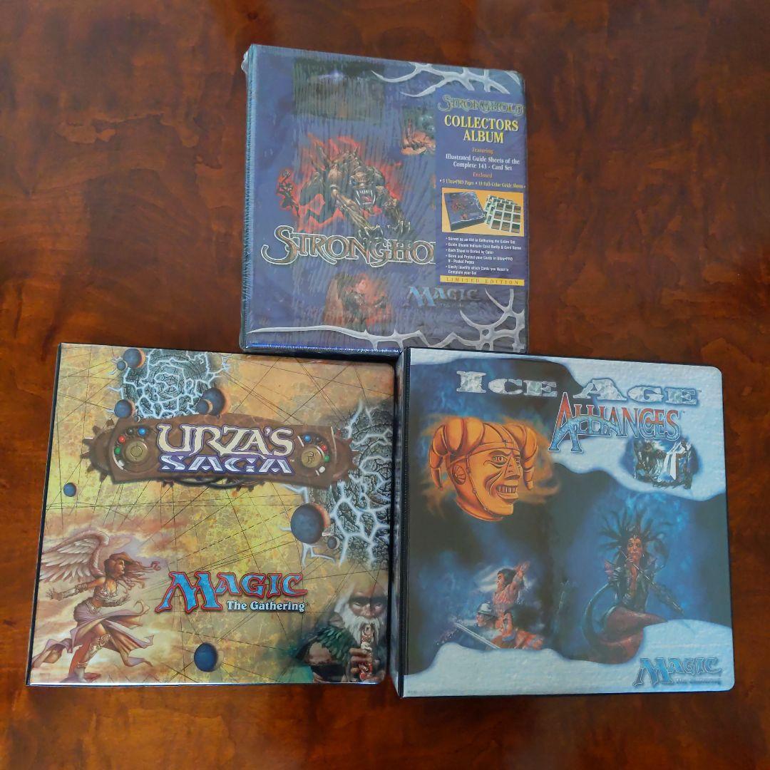 ■難あり　MTG コレクターアルバム　3冊（うち1冊は未開封新品）