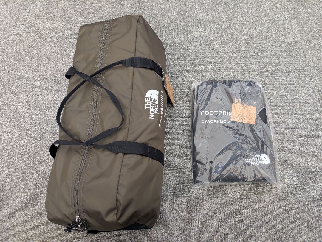 未使用THE NORTH FACE EVACARGO 2 +グランドシート