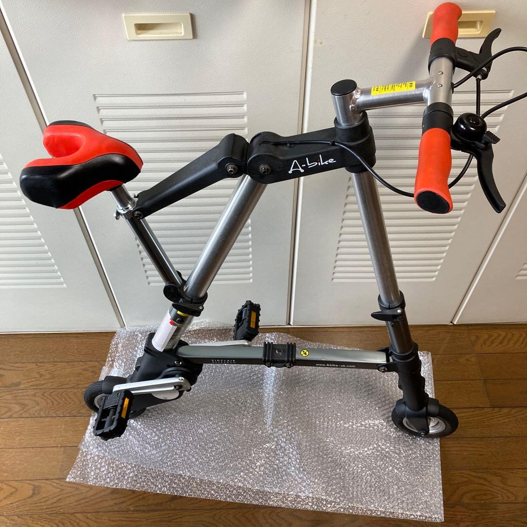 A-bike 超軽量コンパクト折りたたみ自転車 model DZB01 中古