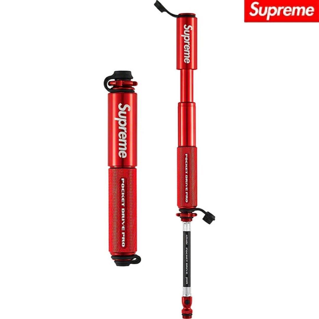 Supreme LEZYNE コラボ POCKET DRIVE PRO レッド