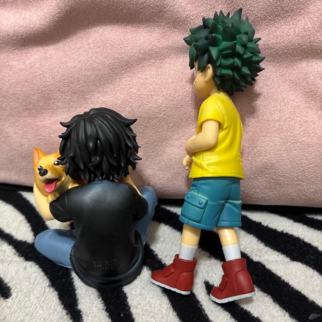 僕のヒーローアカデミア　一番くじ　E賞お茶子&トガ　C賞いずく&てんこ