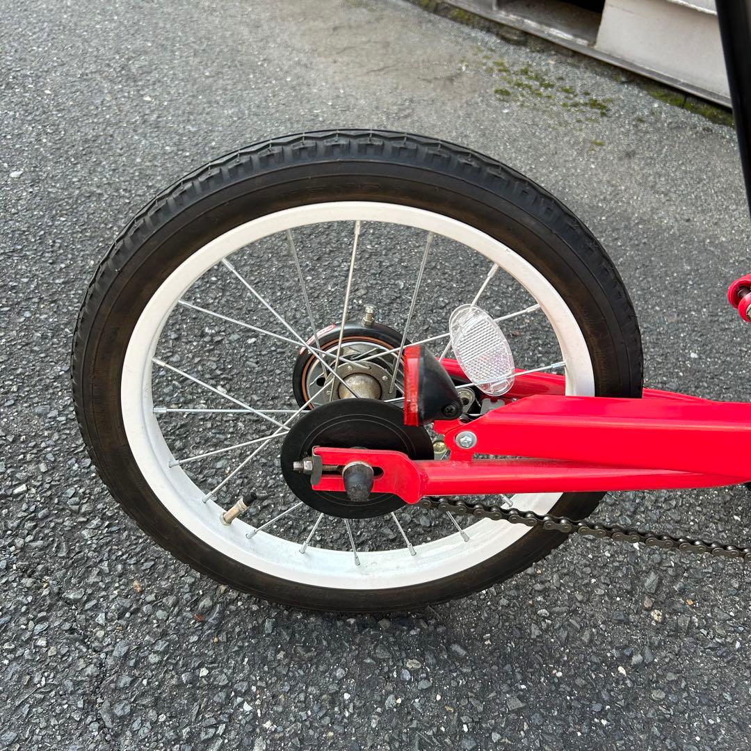 People 自転車 ケッターサイクル 16インチ バランスバイク 子供用 赤