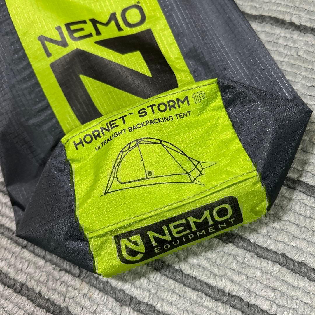 NEMO HORNETSTORM1P ニーモホーネットストーム フットプリント付