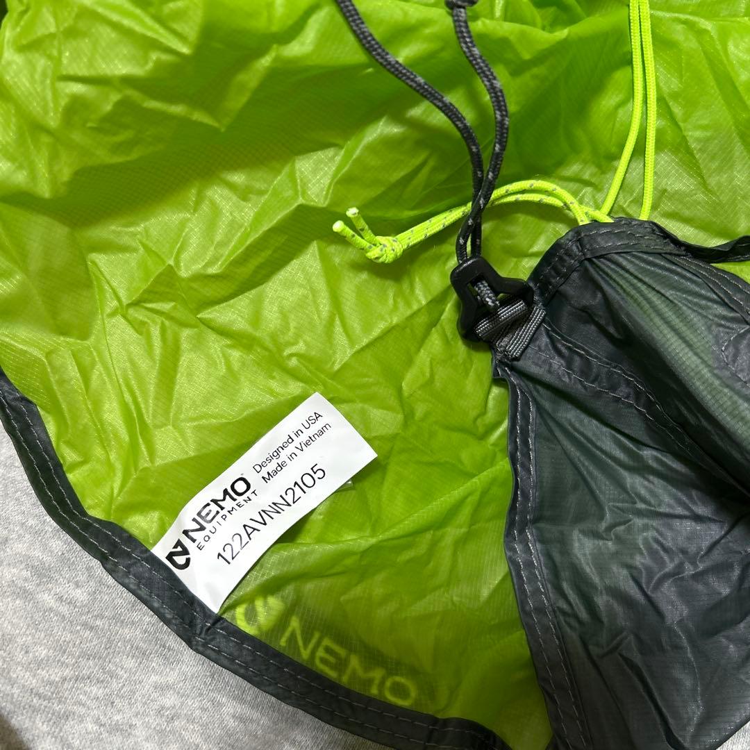 NEMO HORNETSTORM1P ニーモホーネットストーム フットプリント付