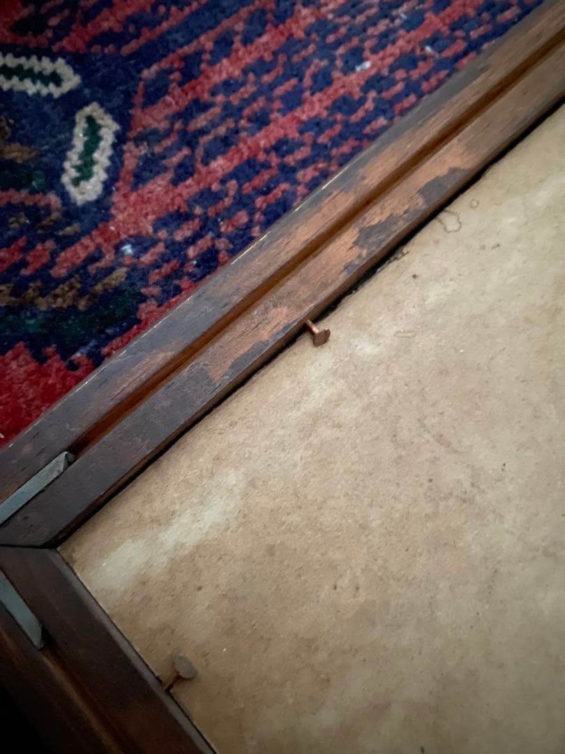 50’s アメリカ モザイクタイル 絵画 額 ビンテージ ハワイ