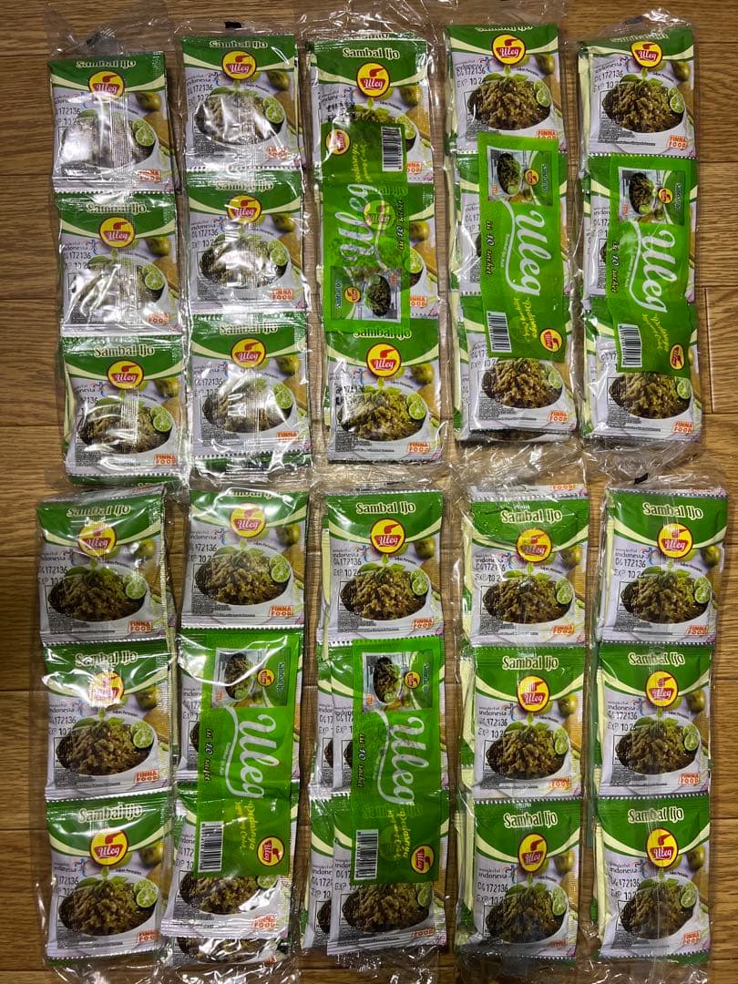 専用 インドネシア チリ ULEG サンバル 1400袋 (140セット) –1