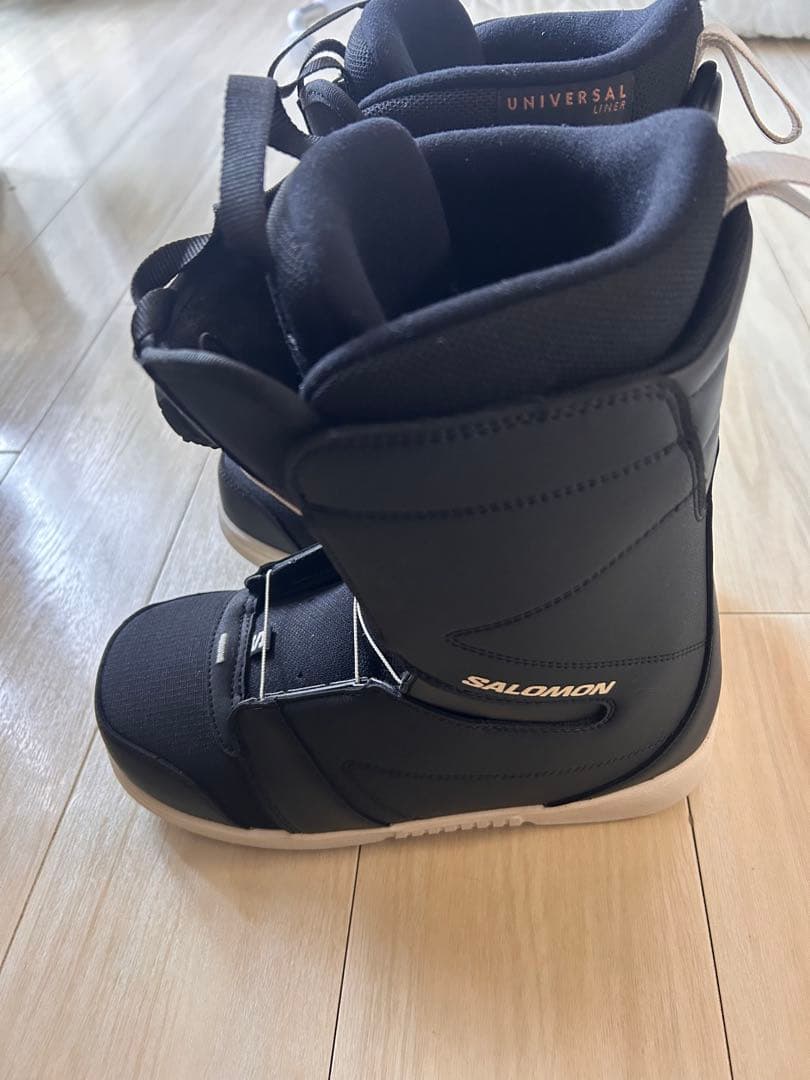 SALOMON スノーボードブーツ ブラック S