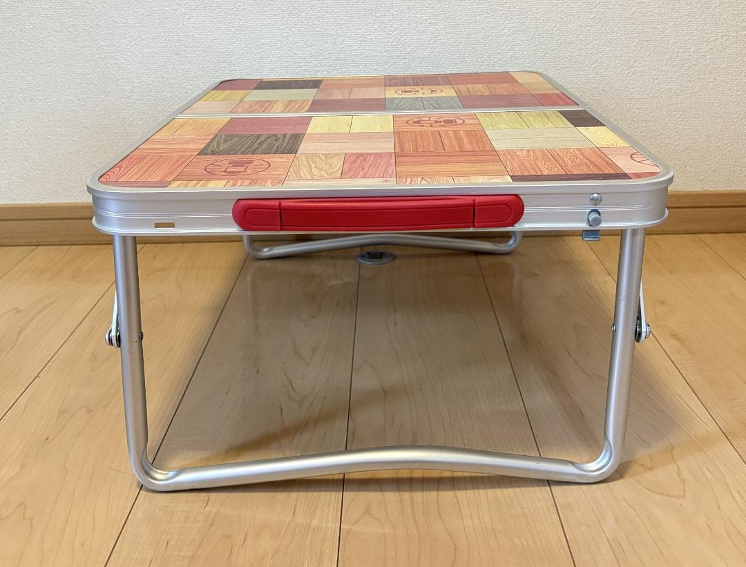 コールマン ナチュラルモザイクリビングテーブル90 + ミニテーブル セット