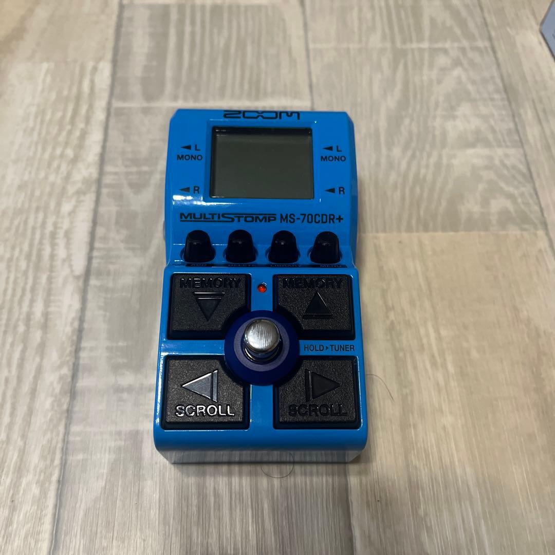 【美品】ZOOM MS-70CDR+ ギターエフェクター