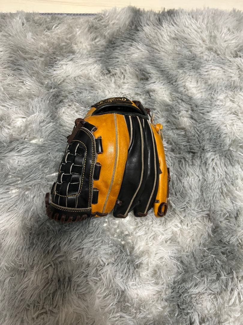 ローリングス　軟式グローブ オレンジ/黒　オーダー品