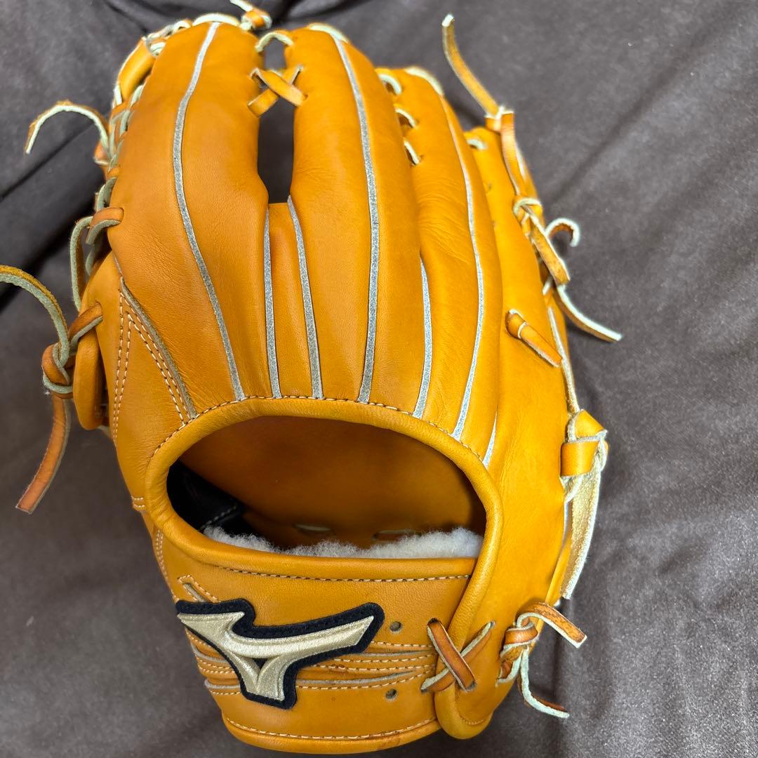 ミズノ グローバルエリート 軟式 外野手用グローブ　左投げ