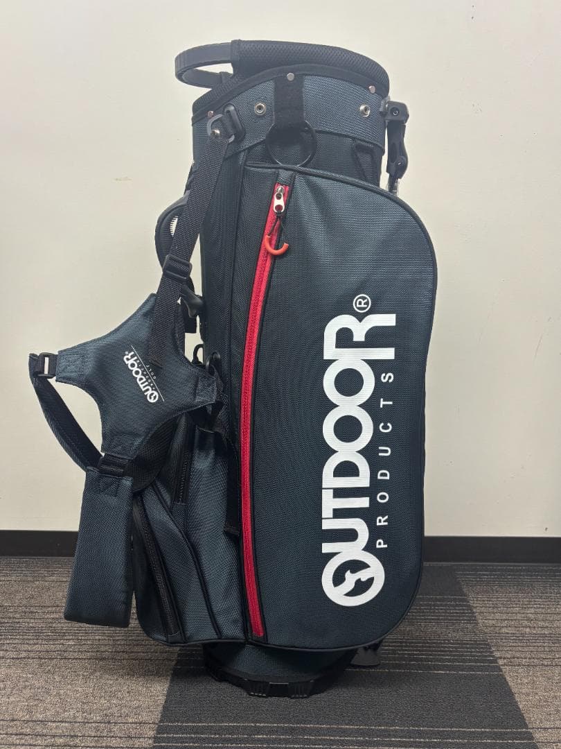 OUTDOOR PRODUCTS スタンド式キャディバッグ モスグリーン