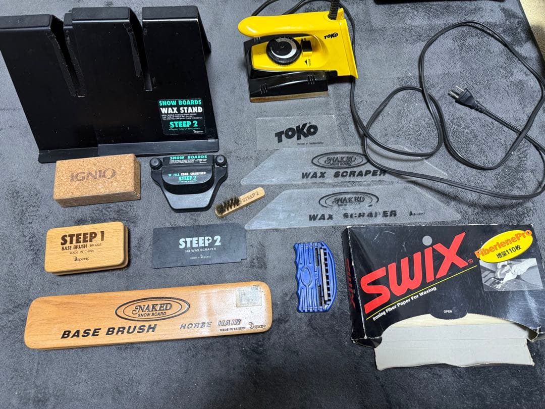 スノーボード メンテナンス用 ワックスセット TOKO