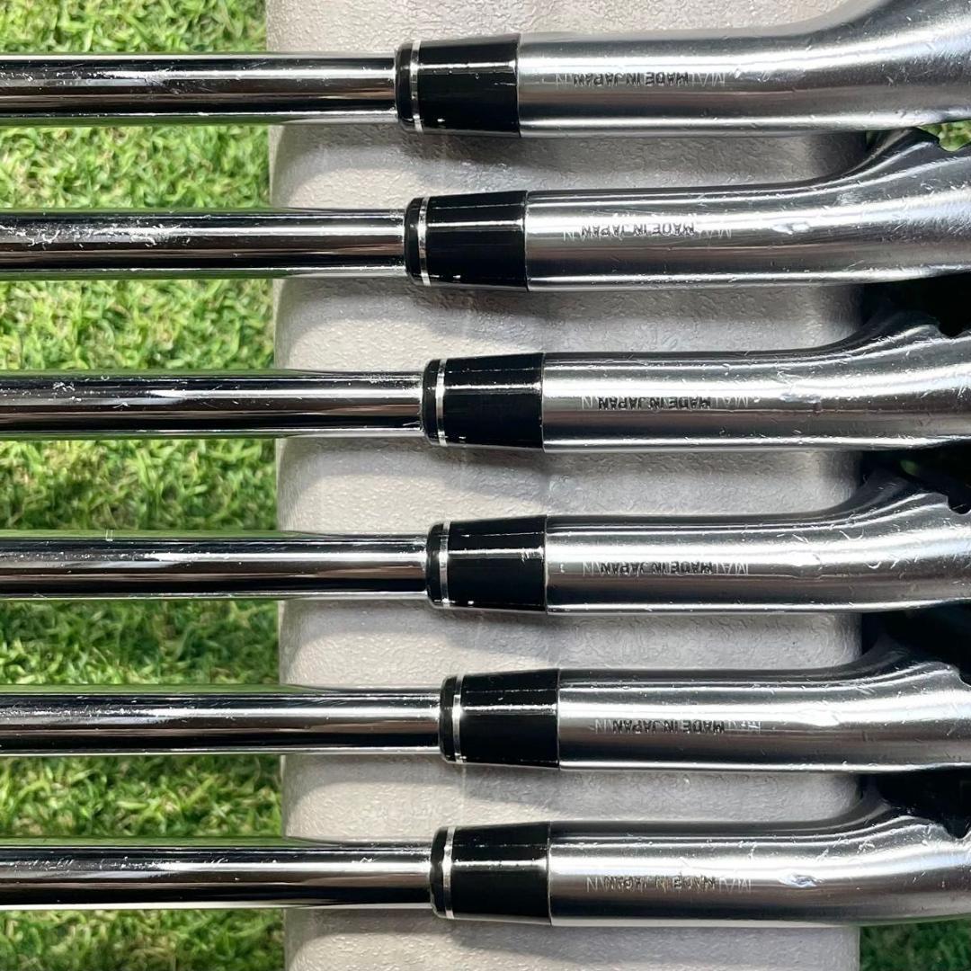 【希少】三浦技研 TC-201 アイアンセット 6本 メンズ S 右用 地クラブ