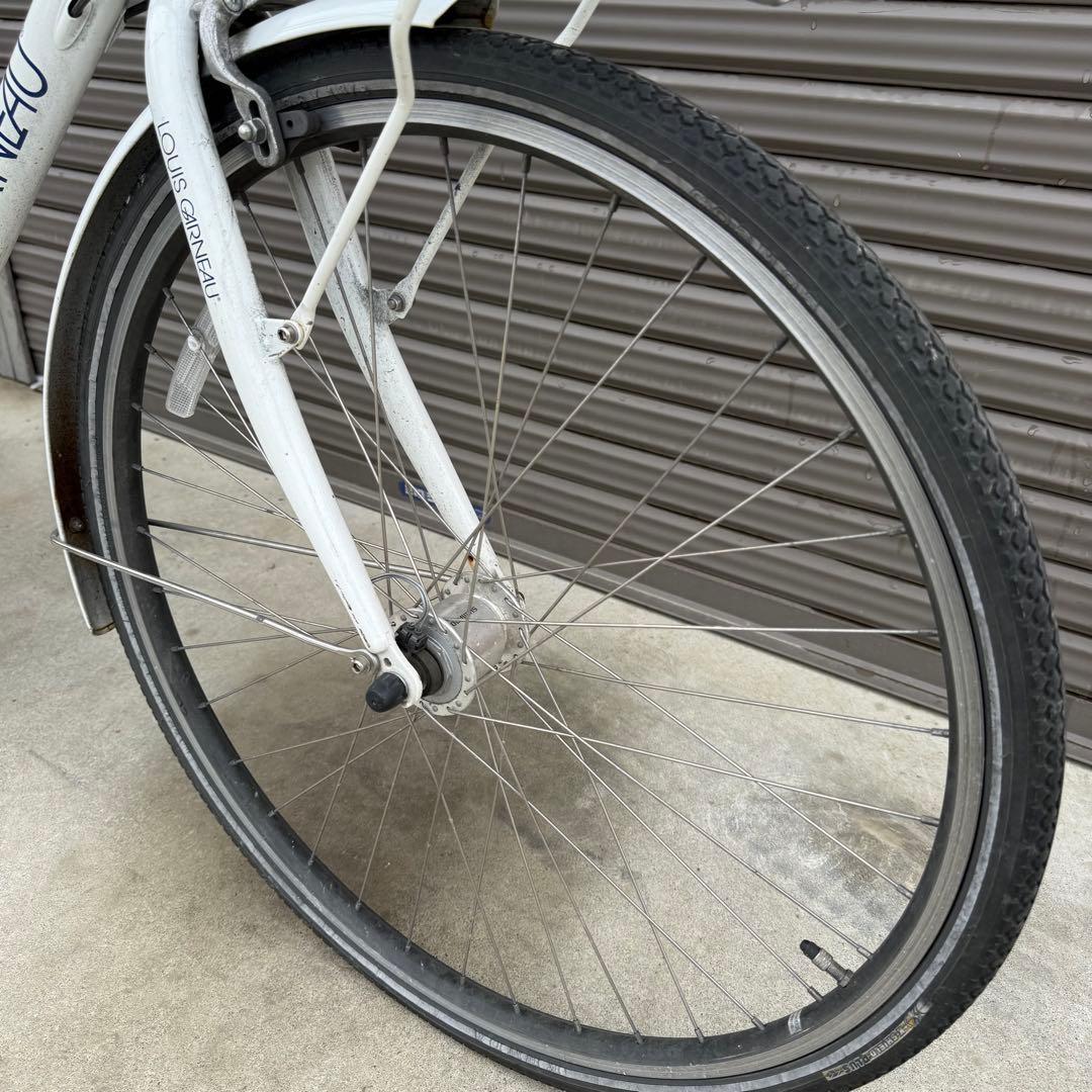 通勤通学用自転車 ￼ルイガノ カゴ付き 定価6.2万円 身長145-165cm