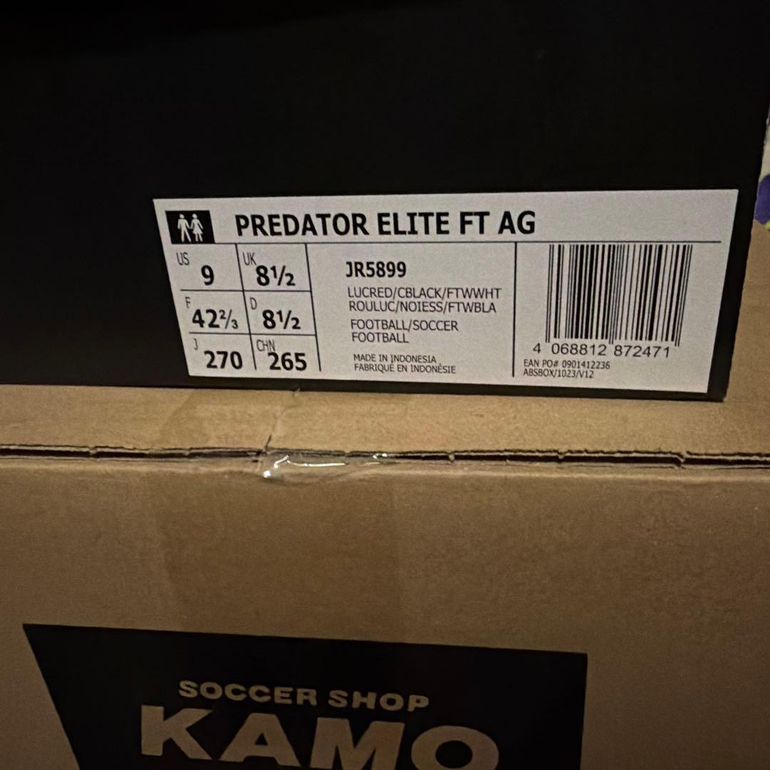 adidas プレデター エリート　FT AG 27.0