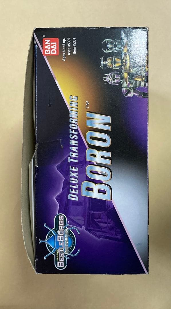 【希少】ビーファイターカブト BORON ボロン 邪甲神クワガタイタン 海外版